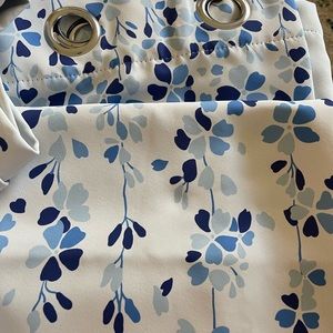 KGorge Weeping Flowers Curtains